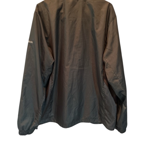 Reebok NFL Indianapolis Colts Mens Football Gray Windbreaker Rain Jacket Medium - Picture 2 of 8